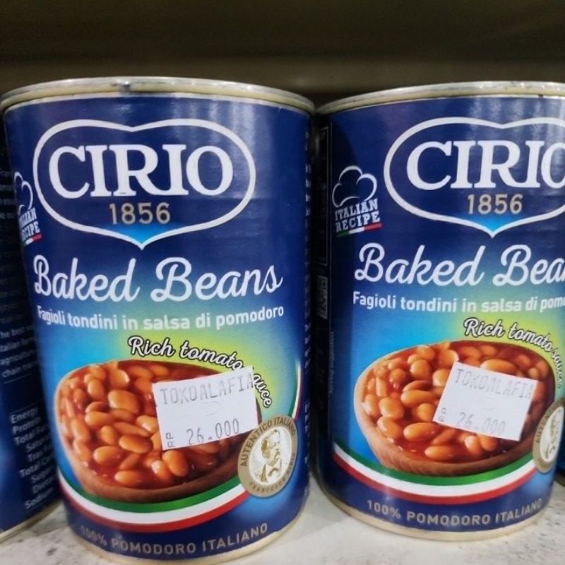 

Baked Beans Cirio / Rich Tomato Sauce 420gram