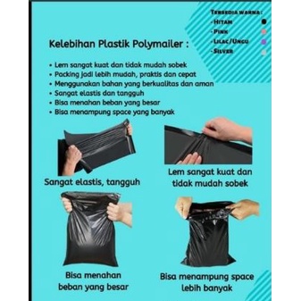 PLASTIK POLYMAILER (SATUAN) AMPLOP PLASTIK PACKING OLSHOP