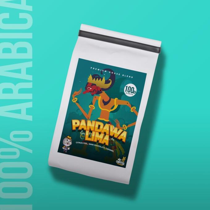 

[BISA COD] PREMIUM! Kopi House Blend PANDAWA5 100% Biji Kopi Arabika Specialty