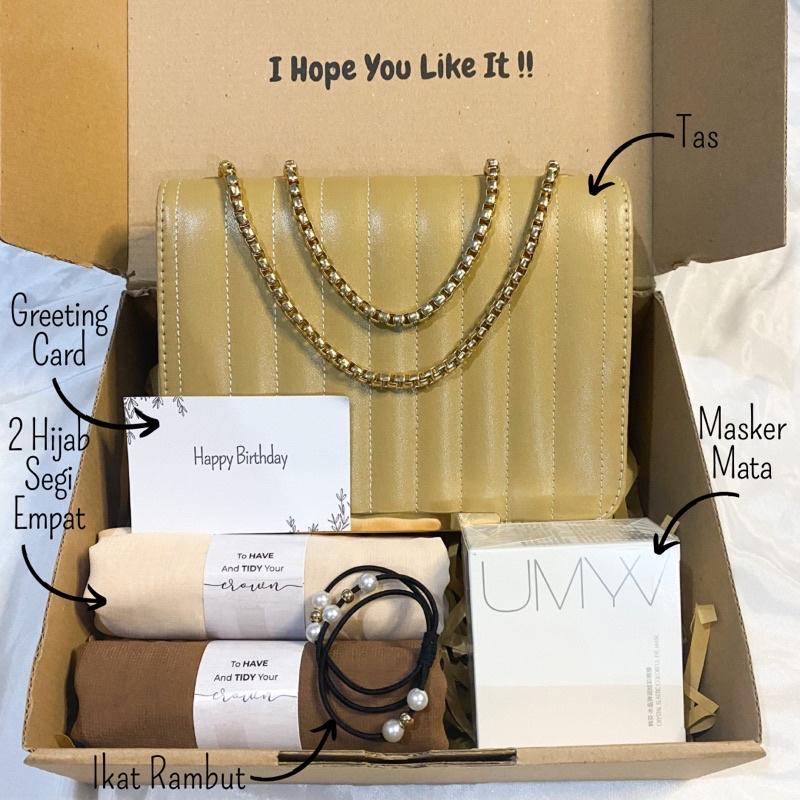 

[A7772]HAMPERS GIFT BOX TAS CEWEK/HADIAH ULANG TAHUN/KADO PACAR/KADO WEDDING/KADO WISUDA/KADO ANNIVERSARY/KADO VALENTINE/HADIAH ULANG TAHUN CEWEK/HAMPERS LEBARAN/HAMPERS RAMADAN/KADO PERNIKAHAN