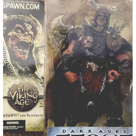 Mcfarlane Toys Spawn The Viking Age Series 22 Bloodaxe Action Figure Storpatmaa