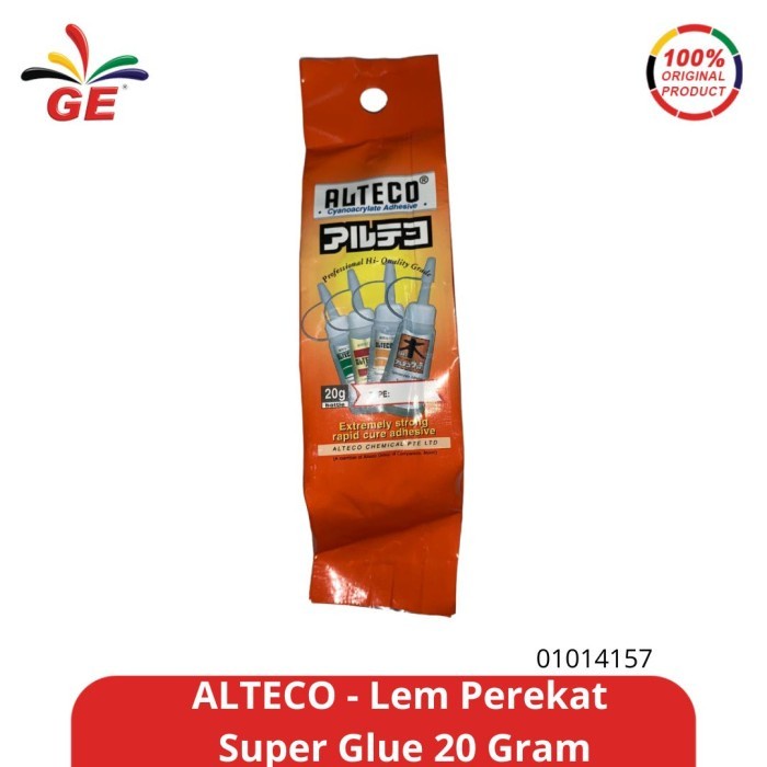 

ALTECO - Lem Perekat Super Glue 20 Gram 01014157