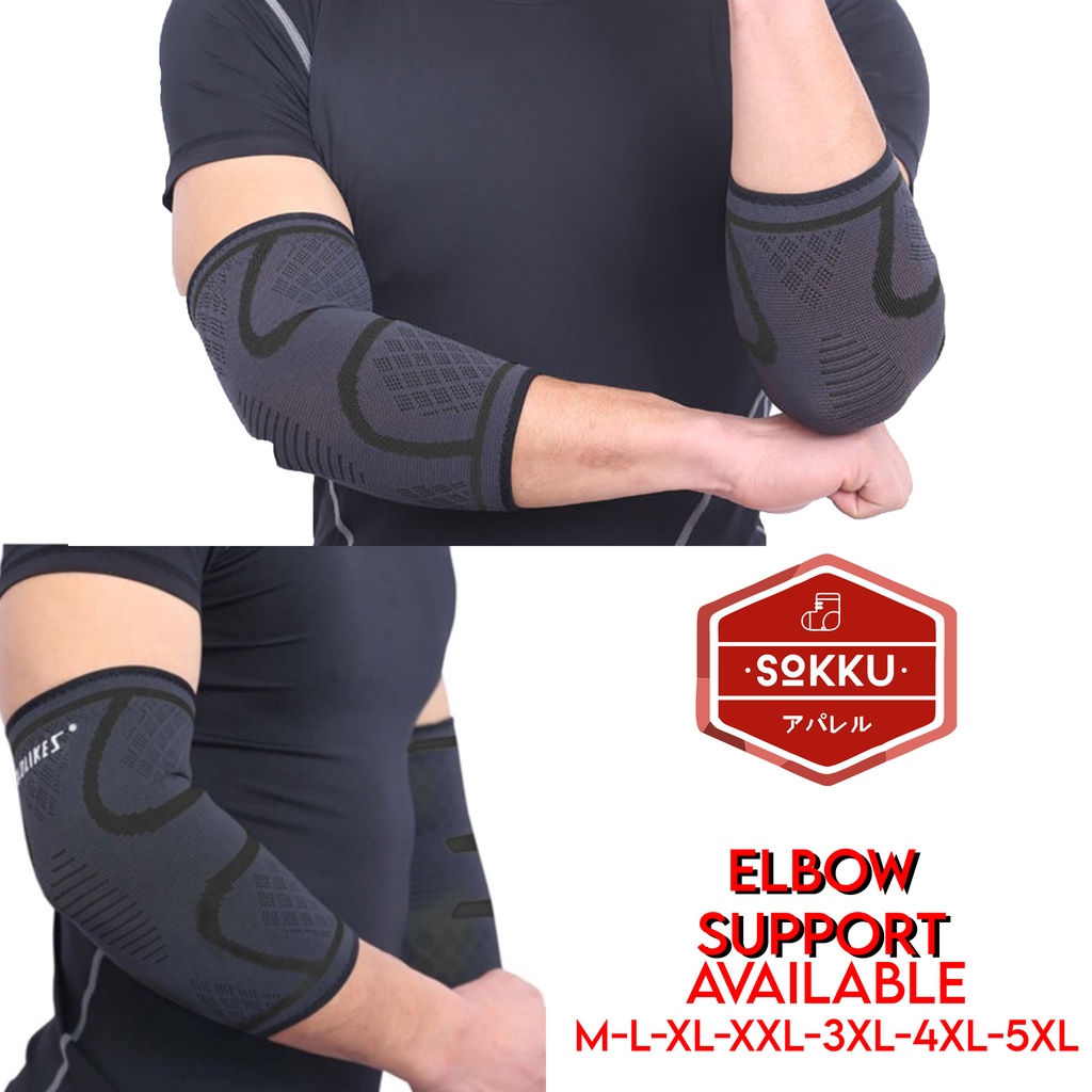 Pelindung Siku Elbow Support Deker Pad Protector Brace Lengan Tangan