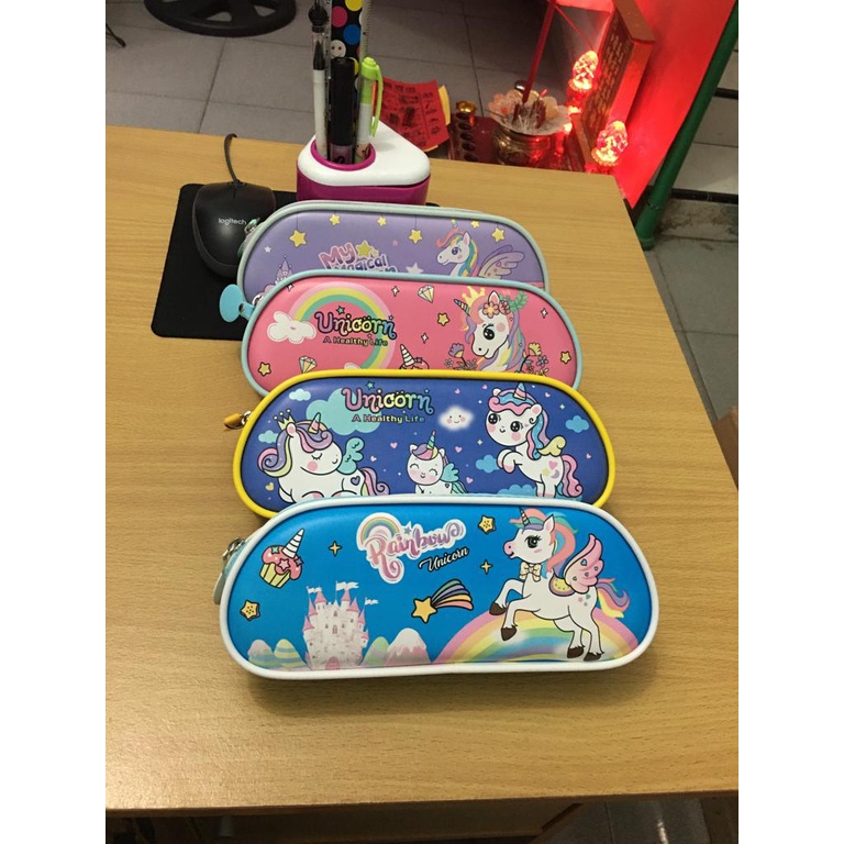

tempat pensil unicorn/p.case sleting BD-194-UN