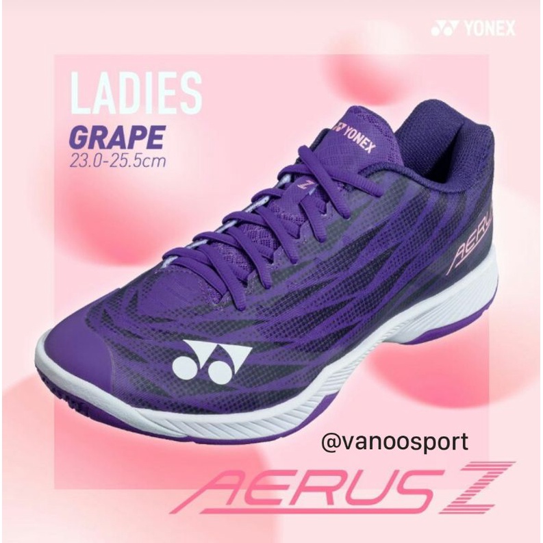 Sepatu Badminton Yonex Aerus Z Women Original