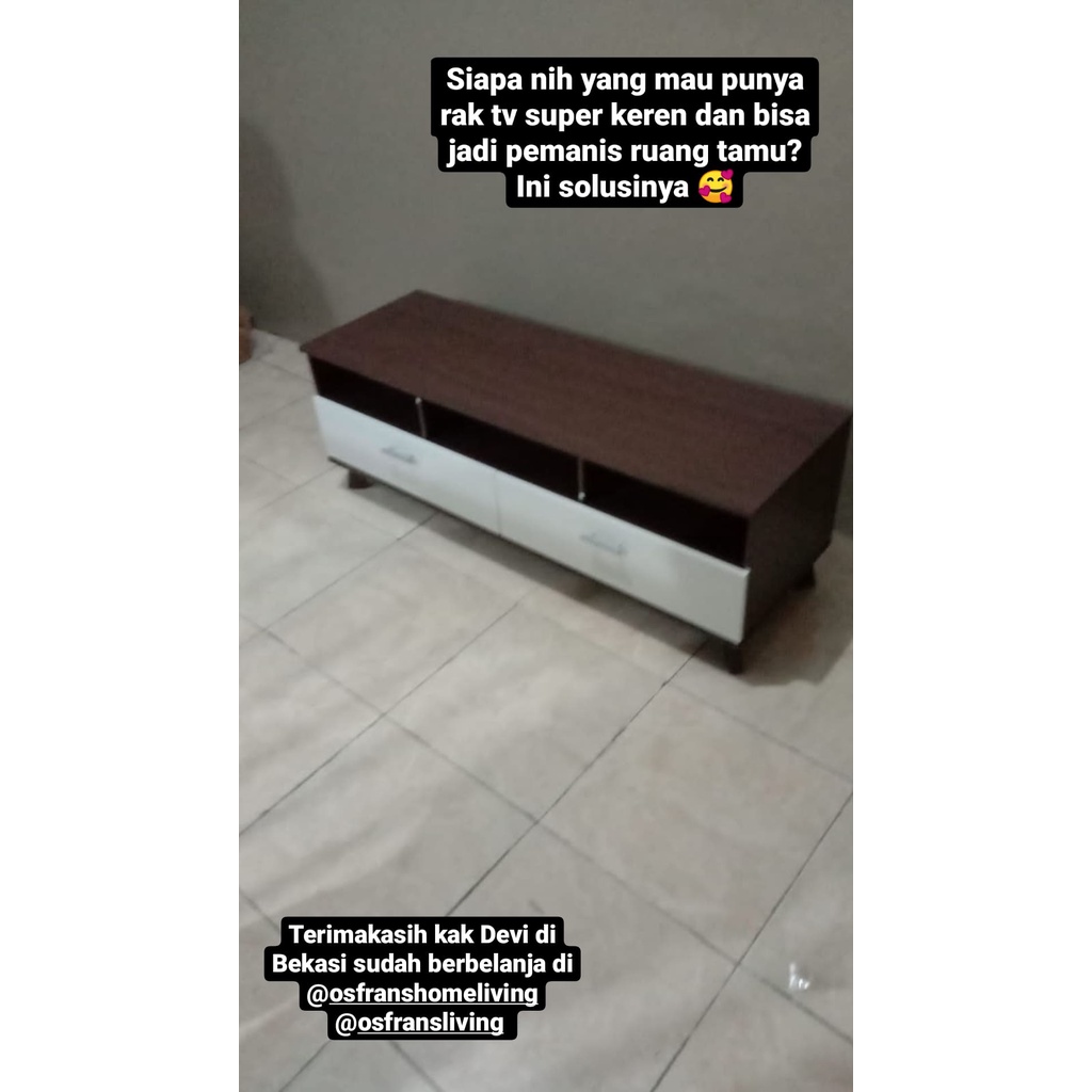 ARSEN TV 153 / ARSEN TV 123 - JABODETABEK - / MEJA TV MINIMALIS METROPOLIS RAK TV ARSENTV123 ARSENTV153 TV153 TV123 TV153