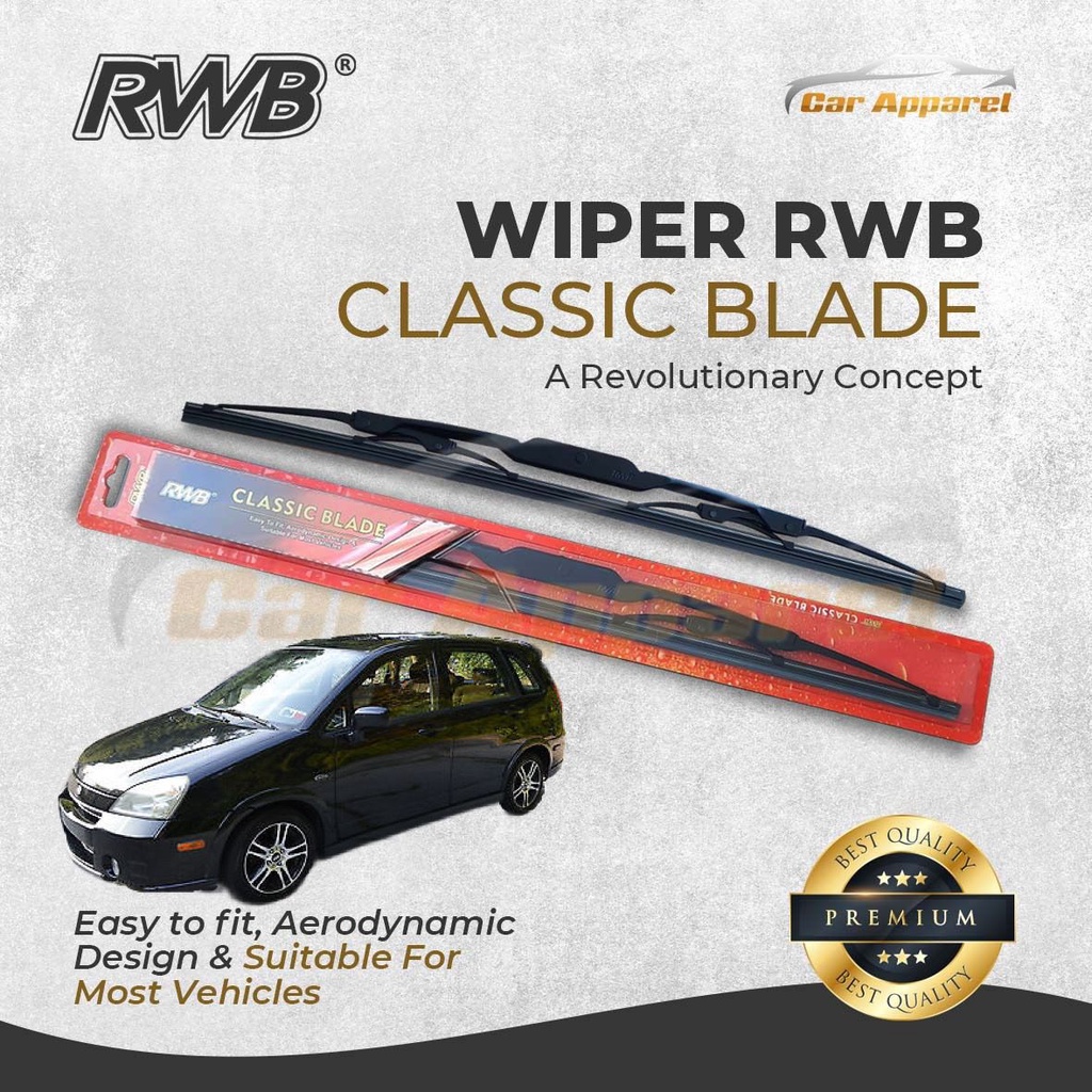 Wiper RWB Classic Aerio SX gen2 2004-2005 Hybrid / Windshield Aerio SX