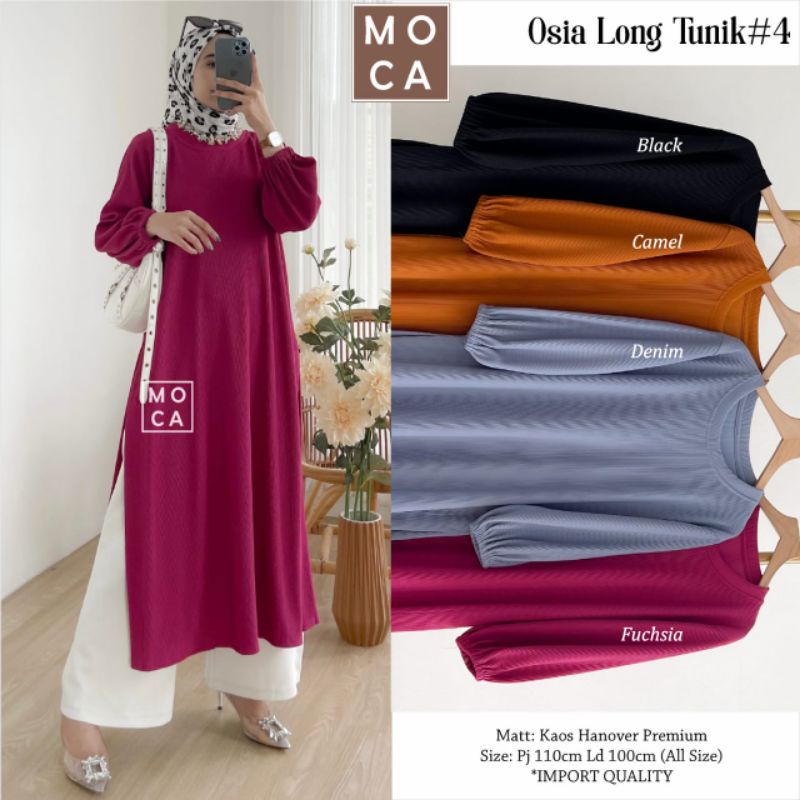 osia#4 long tunik original prodact by moca