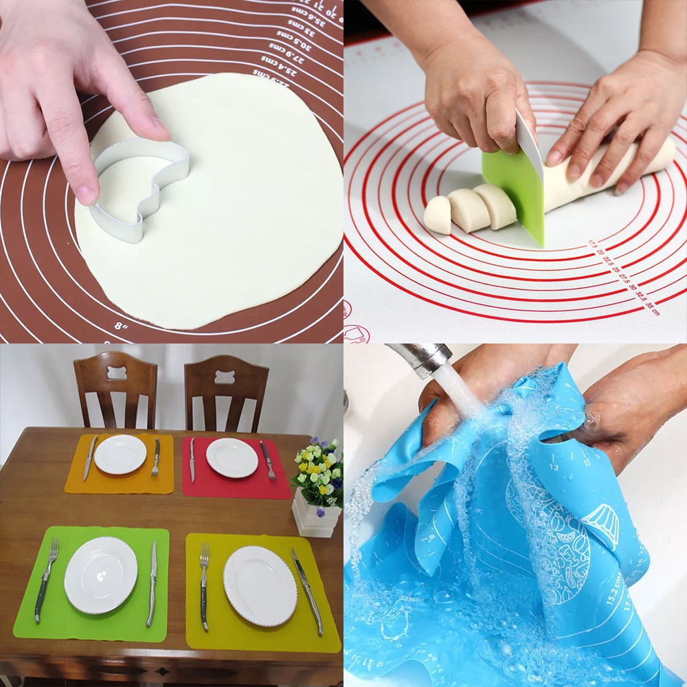 Silicone Mat / Matras Ukur / Matras Alas Adonan Silikon