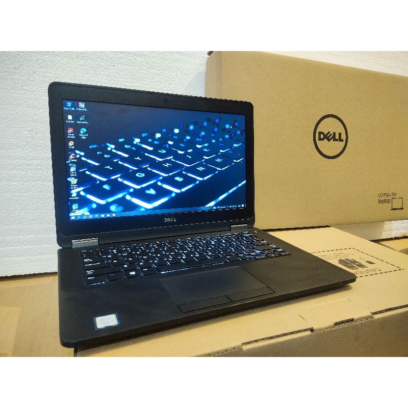 Leptop Slim Dell Latitude E7270 i5-6200U 16GB/512GB SSD Anti lemot Super murah