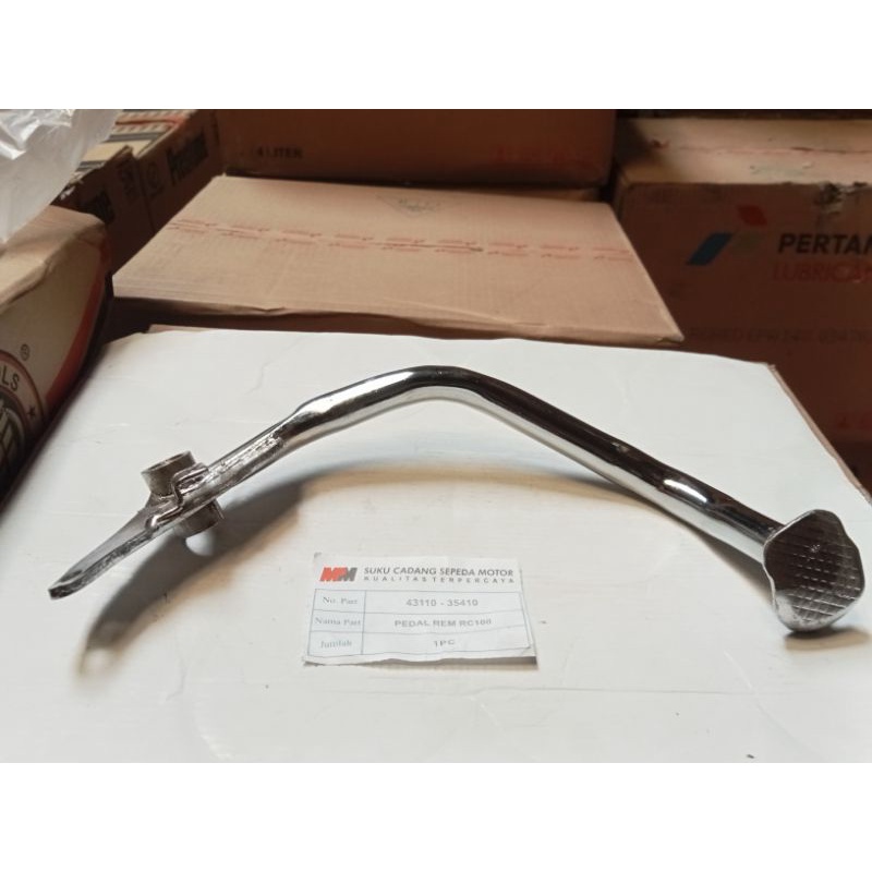 Pedal rem suzuki RC100