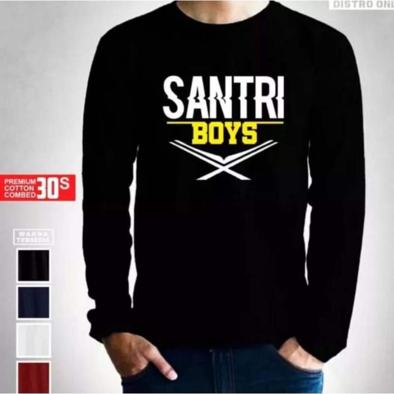KAOS LENGAN PANJANG SANTRI BOYS KAOS SANTRI