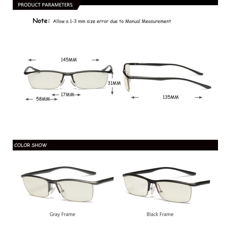 Kacamata Anti Radiasi Komputer Original Kateluo 130 blue Ray