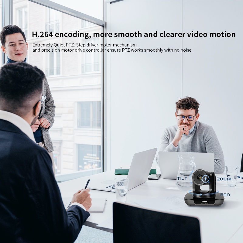 Tenveo UHD4K 5x Zoom PTZ Camera Video Conference