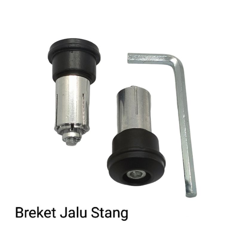 Breket Jalu Stang Set Kiri Kanan Pluse kunci Baut L 10/pnp universal motor Honda Yamaha Suzuki dill