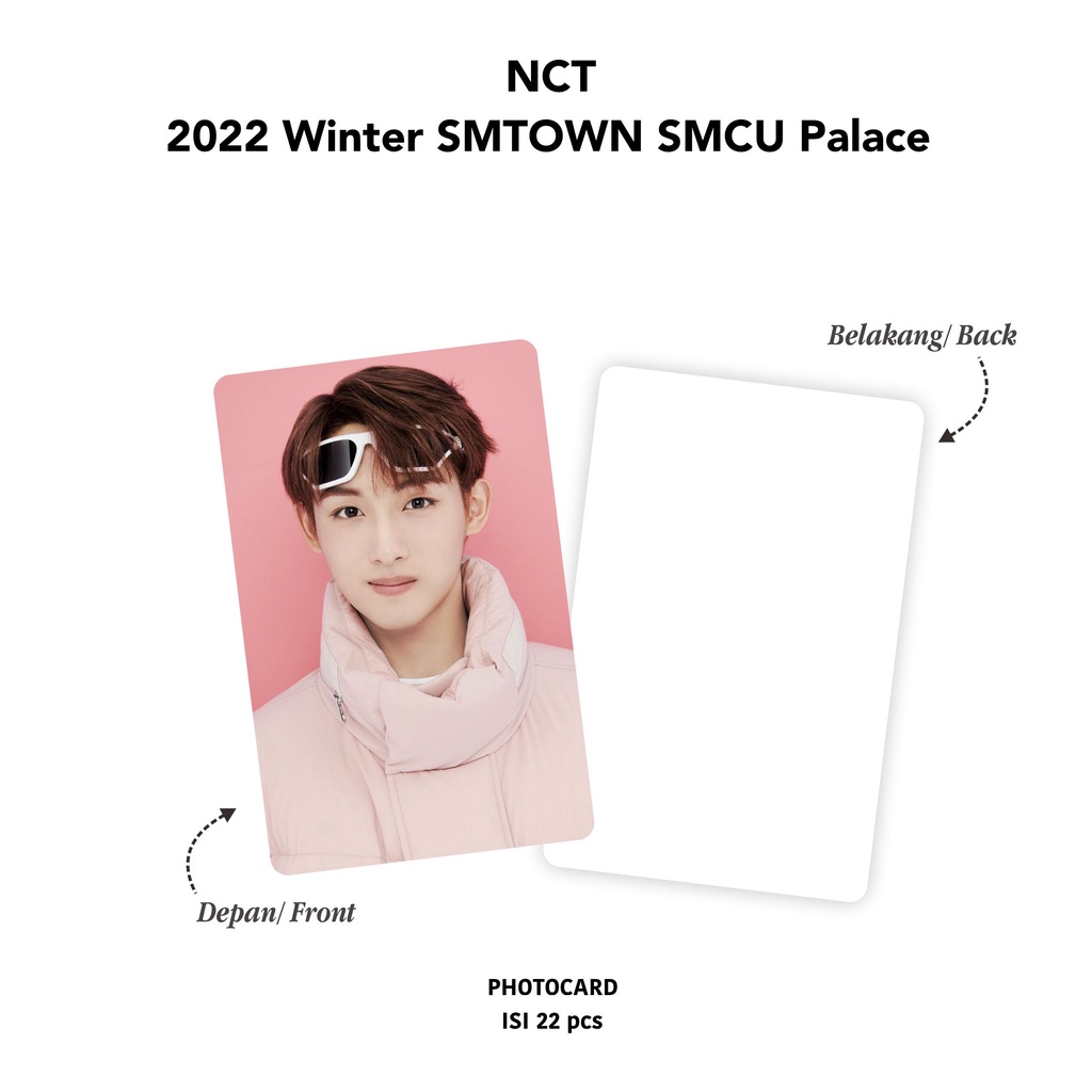 [SET] Photocard NCT 2022 Winter SMCU Palace