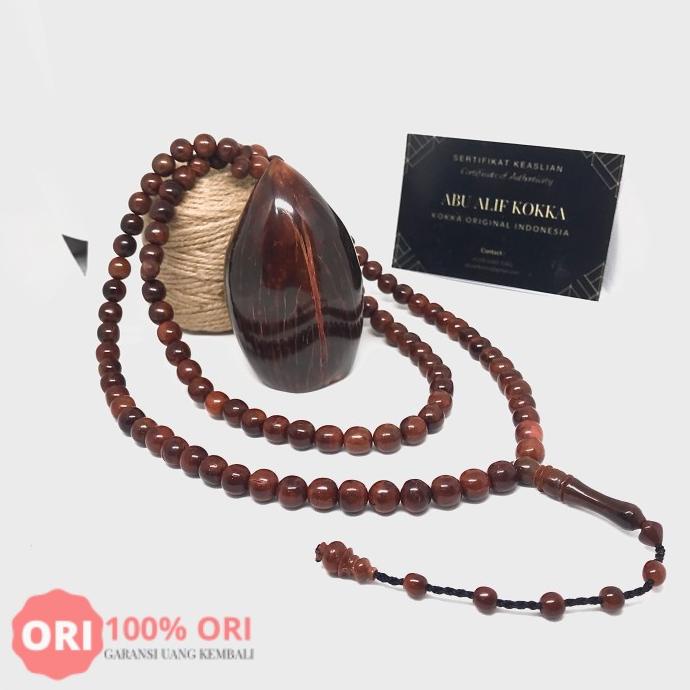 tasbih kokka asli bersertifikat bergaransi Tasbih Kaokah Tasbih Kaukah