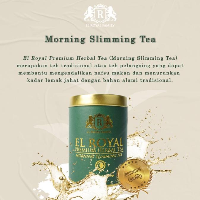 

1 Paket El Royal Premium Herbal Tea Morning & Night Teh Herbal