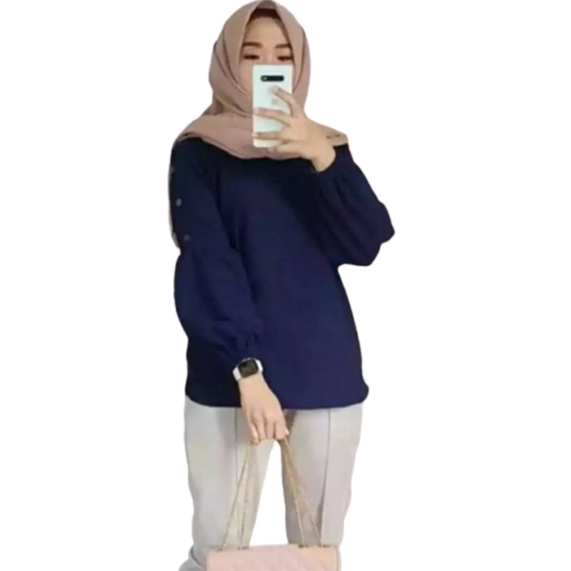 ALESHA Moja Blouse - Baju Atasan Blouse Wanita Terlaris Harga Terjangkau