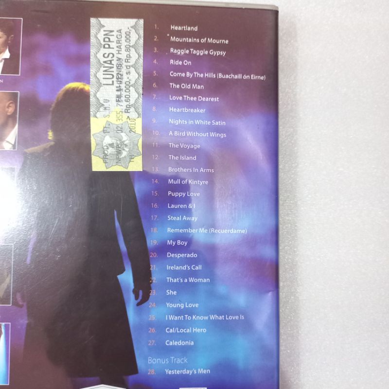 Kaset DVD Celtic thunder - the show