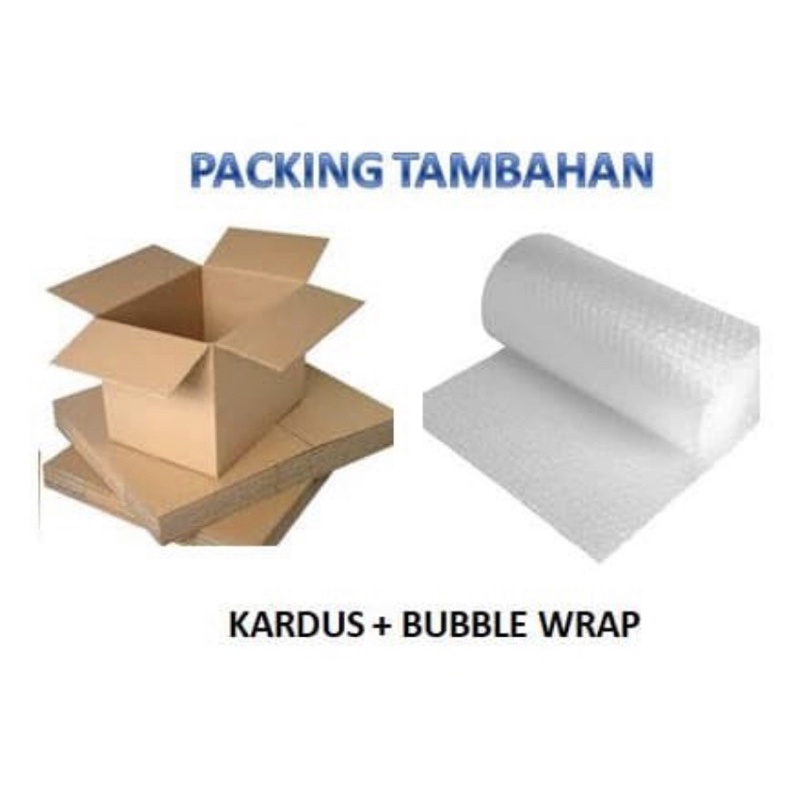 

Bubble Wrap atau Kardus Box Untuk Tambahan Packing Lebih Aman
