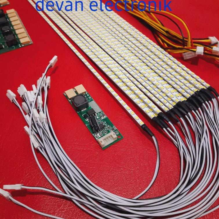 [KODE 1696] BACKLIGHT LED LIDI STRIP STRIPS UNIVERSAL MULTI PLUS INVERTER LAMPU TV BL KECIL SMD LED 