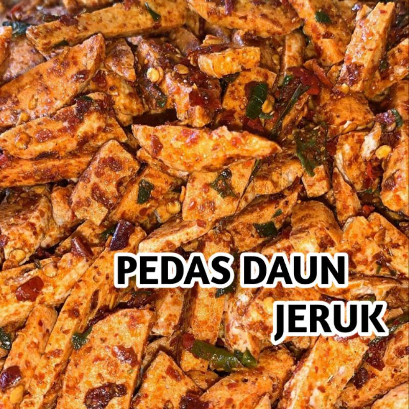 Basreng Pedas daun jeruk / Basreng balado / basreng original daun jeruk 500 gram-4