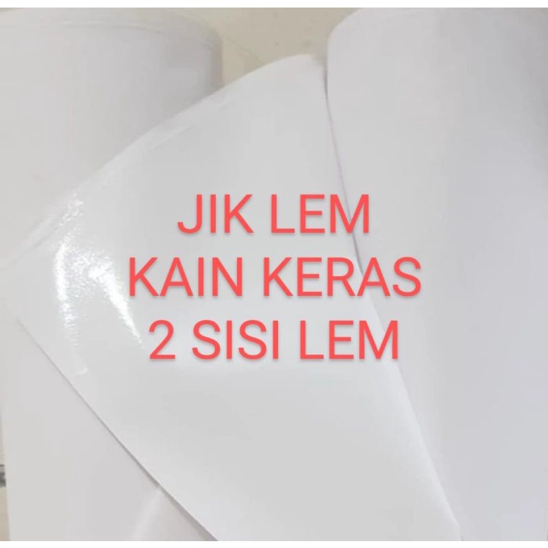 JIK LEM 1512 KAIN KERAS 2 SISI LEM LEBAR 44&quot; ( 110CM ) HARGA PER METER