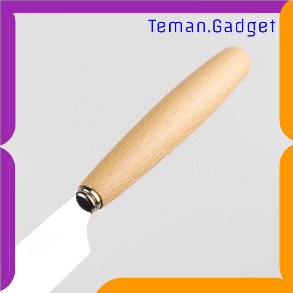 TG - DPR BearPaw Set Perlengkapan Makan Sendok Garpu Pisau Wooden Handle 3 PCS - KA2020