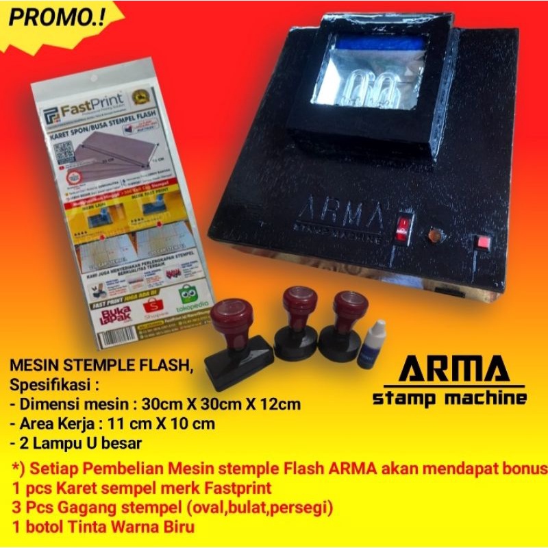 mesin stempel flash