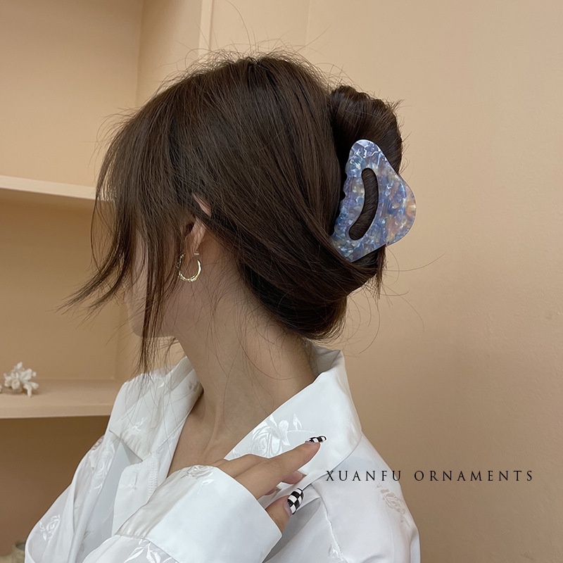 JEPIT MERMAID JEPITAN JEDAI KLIP RAMBUT MARBLE TEBAL SIZE BESAR KOREA WARNA HAIRCLIP MARBEL MODEL CAKAR KOREAN WOMEN FEMALE JAW HAIR CLUTCHER CLAW CLIP CLIPS ACRYLIC MERMAID MARBLE COLOR BIG LARGE SIZE PATTERN AKRILIK