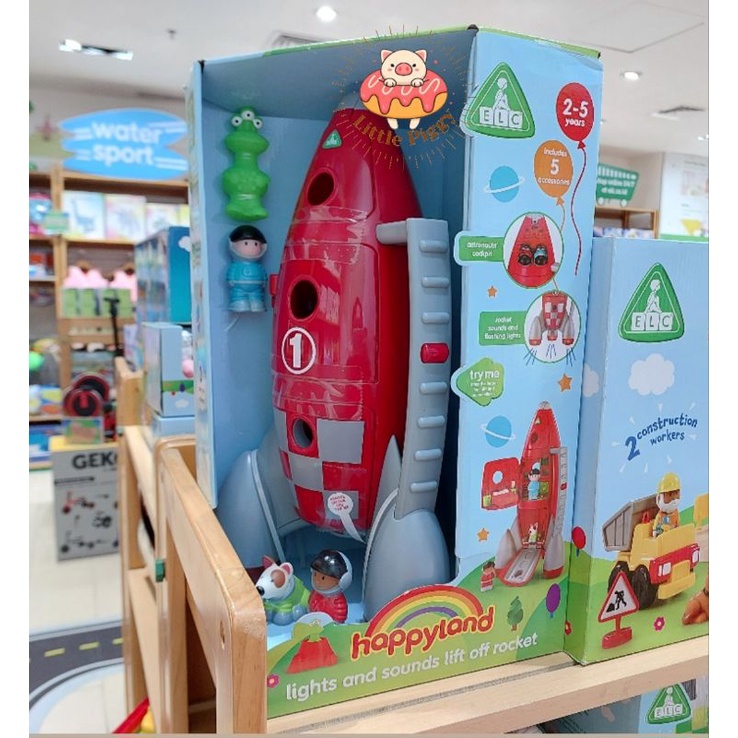 ELC Happyland light and sound lift up rocket