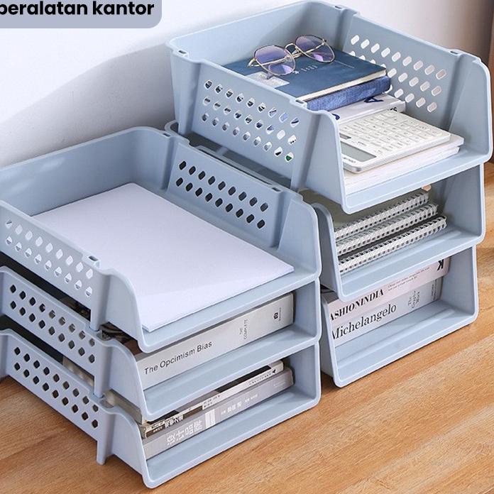 

Cuma Di Sini Starlight Rak Meja Tempat File Susun Dokumen Kantor Rak Berkas Stationery Rak Baju Kamar Mandi Rak Kosmetik File Organizer Rak Meja Serbaguna HSB160