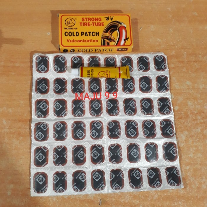 PAKET LEM TIP TOP COLD PATCH TAMBAL BAN SEPEDA ORIGINAL BEST QUALITY