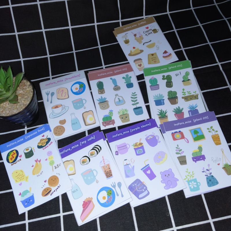 

insfera | stiker sheet | mini