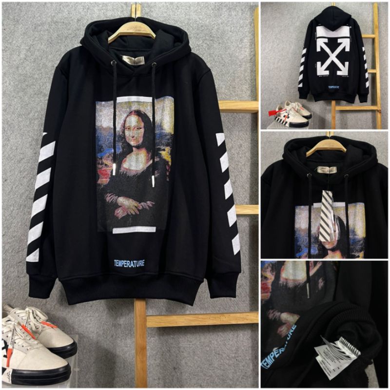 Hoodie Off White monalisa full tag premium | sweater offwhite | sweater hoodie pria