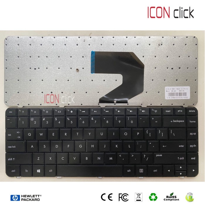 Keyboard Keyboard Laptop Hp 1000-1431Tu - Hp 1000 - 1432Tu Hitam