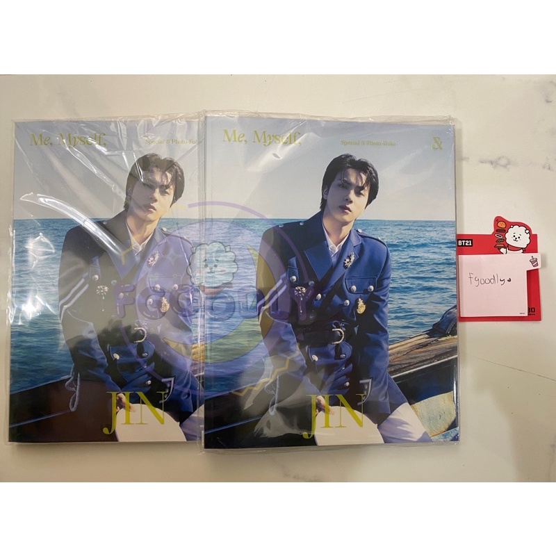 [READY STOCK] PHOTO FOLIO JIN BTS SEALED Photobook jin
