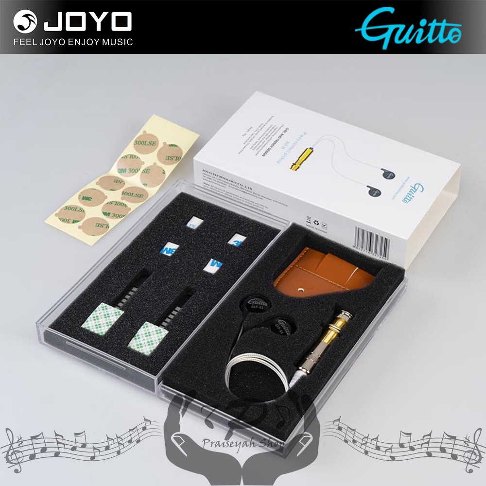 Guitto Piezo Contact Pick Up Gitar Akustik Violin Biola Cello GGP03