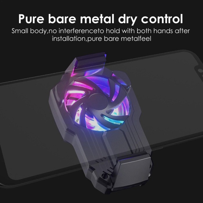 Kipas Pendingin Handphone Tenaga Baterai Besar Power Adjustable