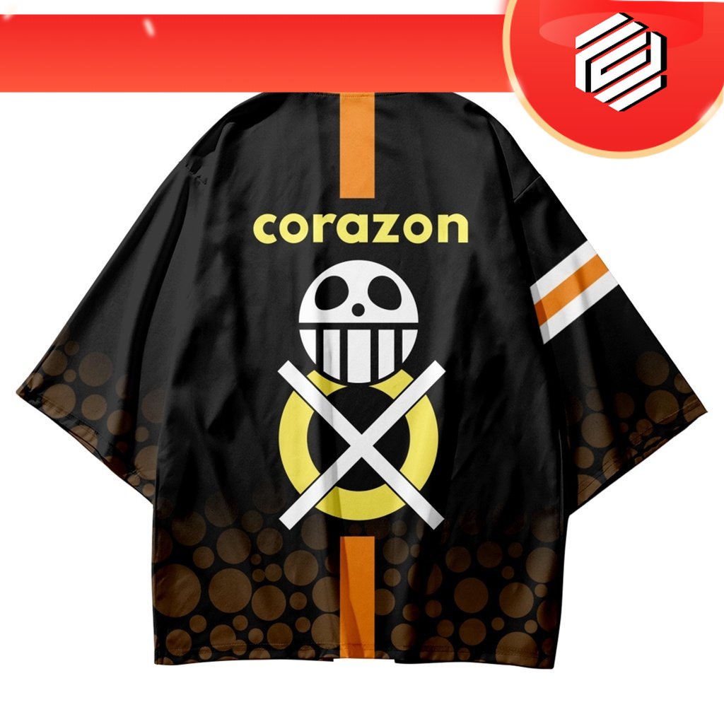 baju COD New 2023 Fashion Outer Kimono Wanita Pria Japan One Piece Cartoon Anime Men Women Oversized
