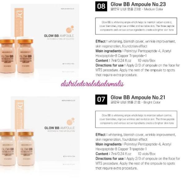 BEST SELLER ヹ Dr Drawing Meso Whitening & Tone Up solution serum BB Glow ⁂