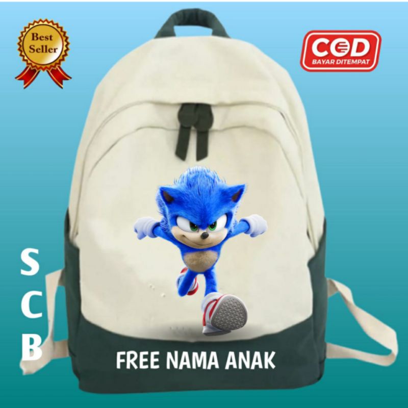 Tas Ransel Anak Sekolah Sonic