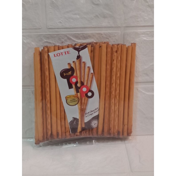 

Lotte toppo stik coklat kiloan 200gram