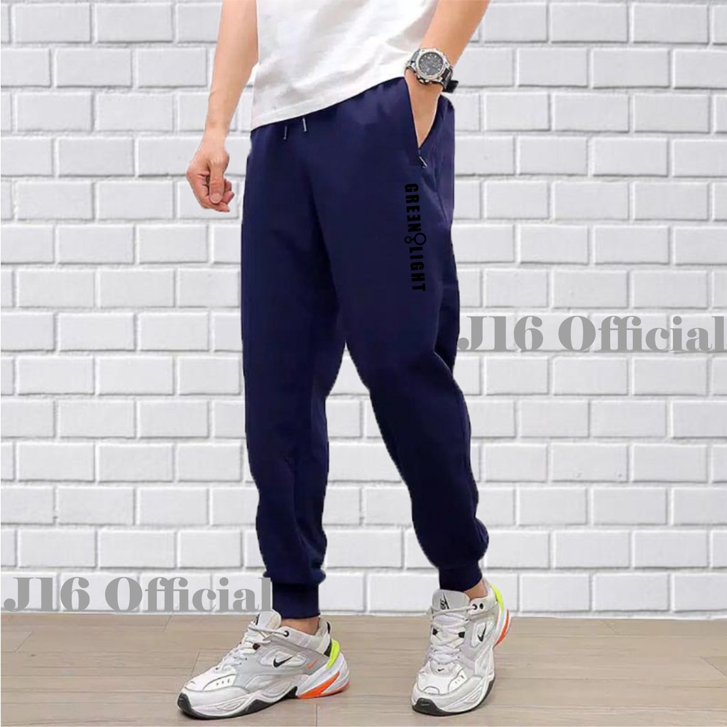 Celana Jogger PREMIUM GREENLIGHT Sweatpants Pria Wanita Training Panjang Olahraga Outdoor