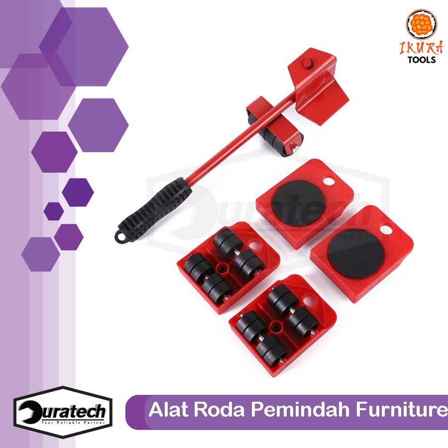 Alat Angkut Barang Roda Pemindah Furniture Berat Alat Geser Trolley - Alat Penggeser Barang Rumah