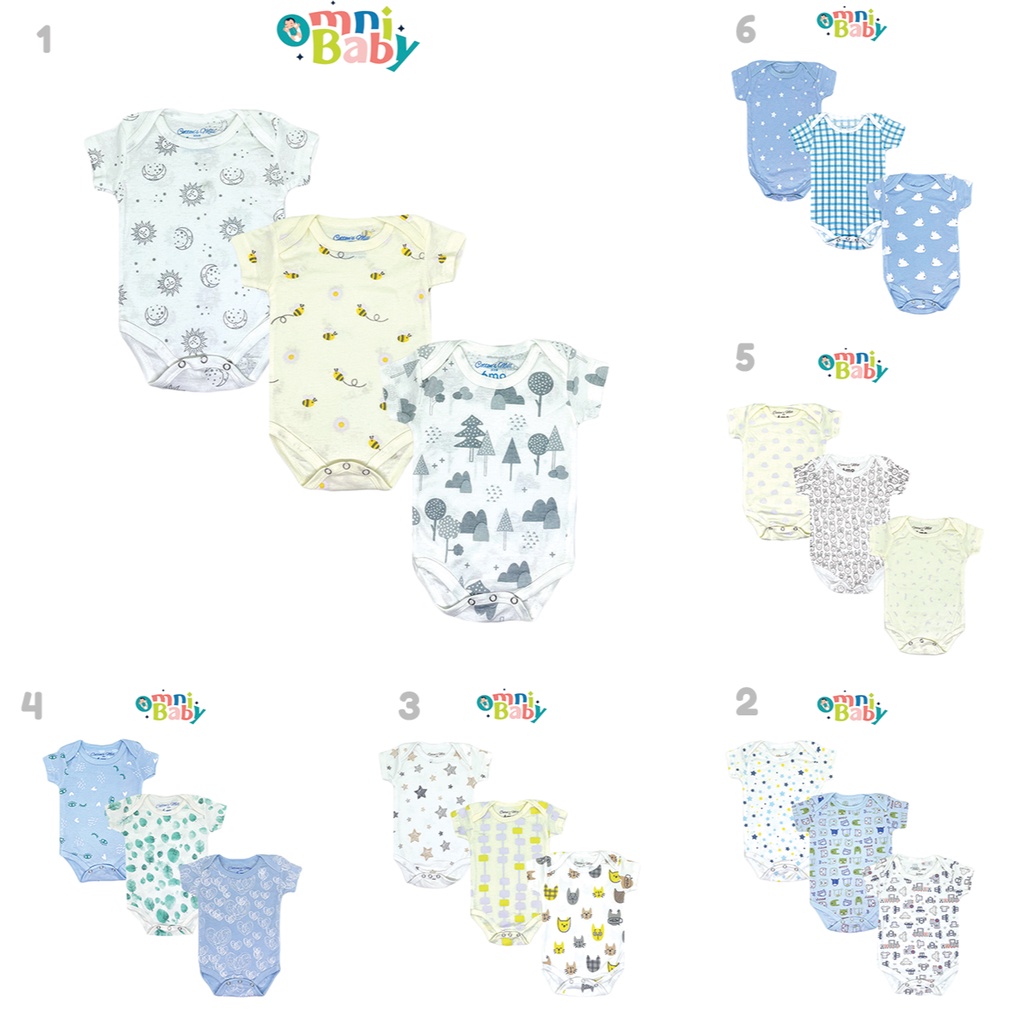 Jumper Fashion Bayi Motif 3 PCS set Bayi laki laki #4