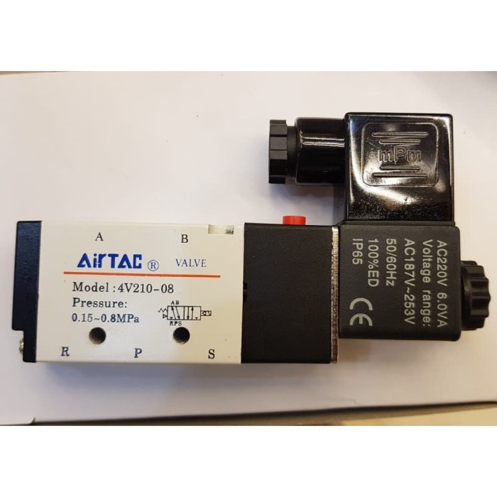 Airtac Pneumatic Solenoid Valve 4V210-08 / 4V210 08 220V