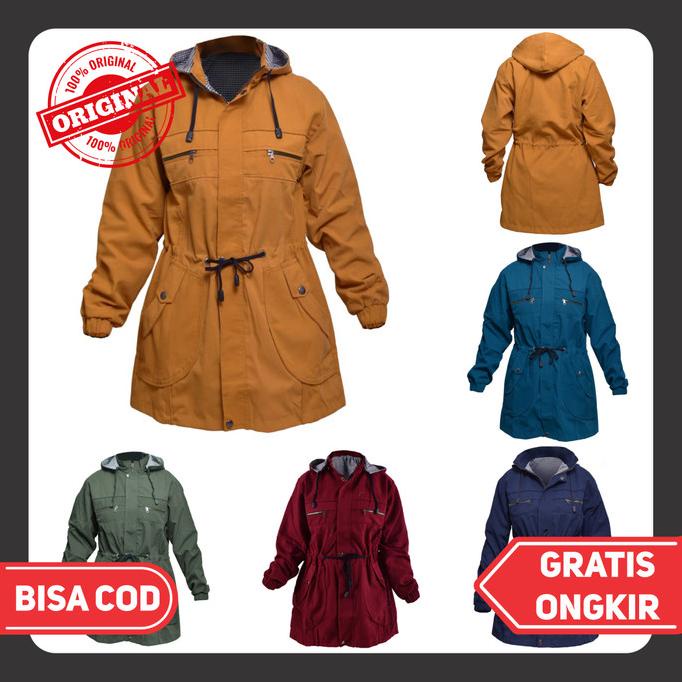 Jaket Parka Muslimah Original, Jaket Korea Wanita, Jaket Cewek Casual