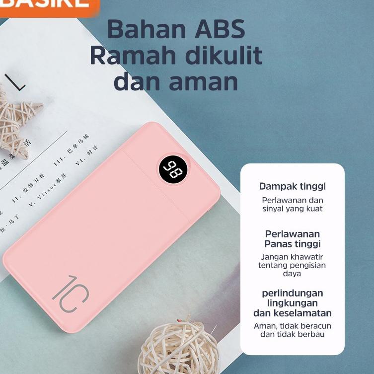 Langsung Kirim PowerBank 20000mah 10000mah Fast Charging Power Bank Dual Input Port Type C & Micro U